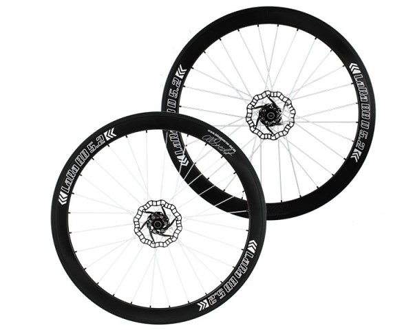 Albrecht Carbon Laufradsatz LaRa BB 5.2 Disc, Profil 50mm / tubless ready DT-Swiss 350 Disc