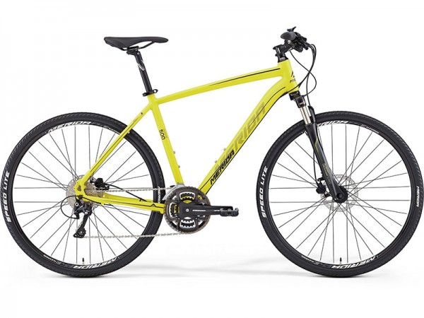 Merida Crossway 500 schwarz/gelb Modell 2016, 44cm